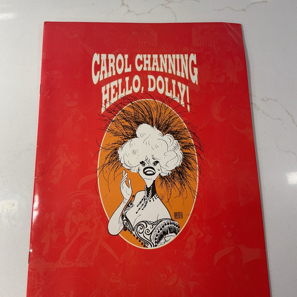 1994 Carol Channing In Hello, Dolly Broadway Program